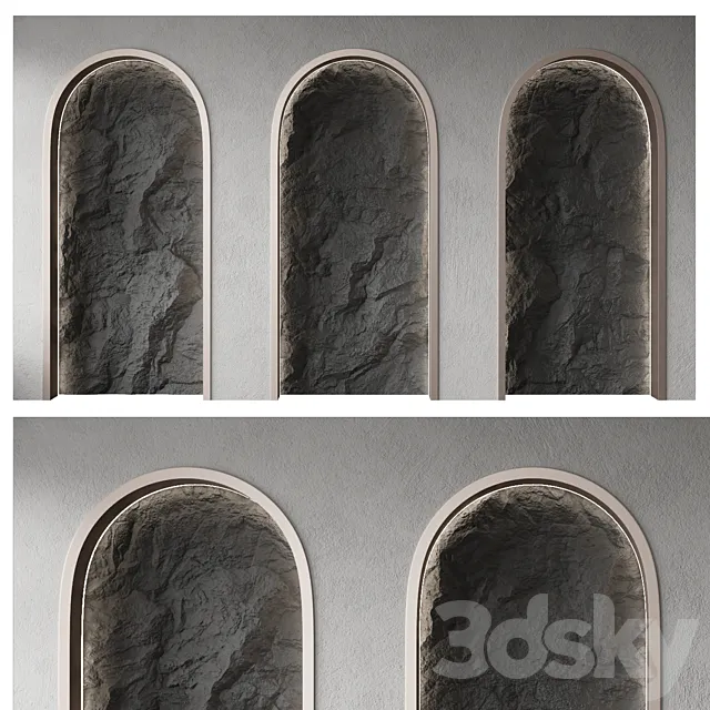 Decorative arch №2 3ds Max