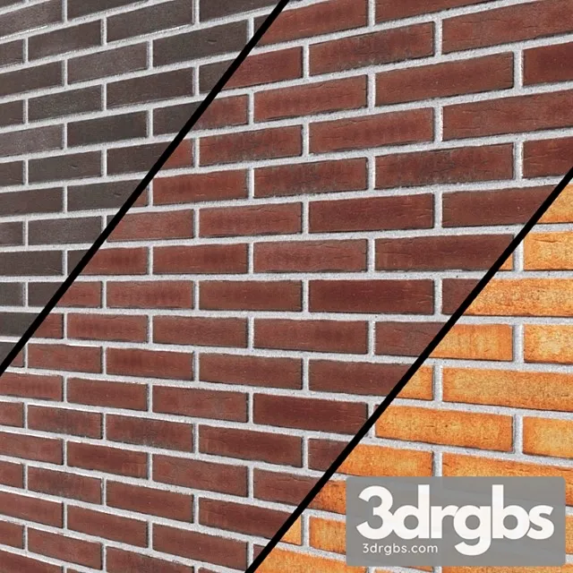Decorative Brick Clinker Tiles Feldhaus Clinker Brick Wall Brick Masonry 20 3dsmax Download
