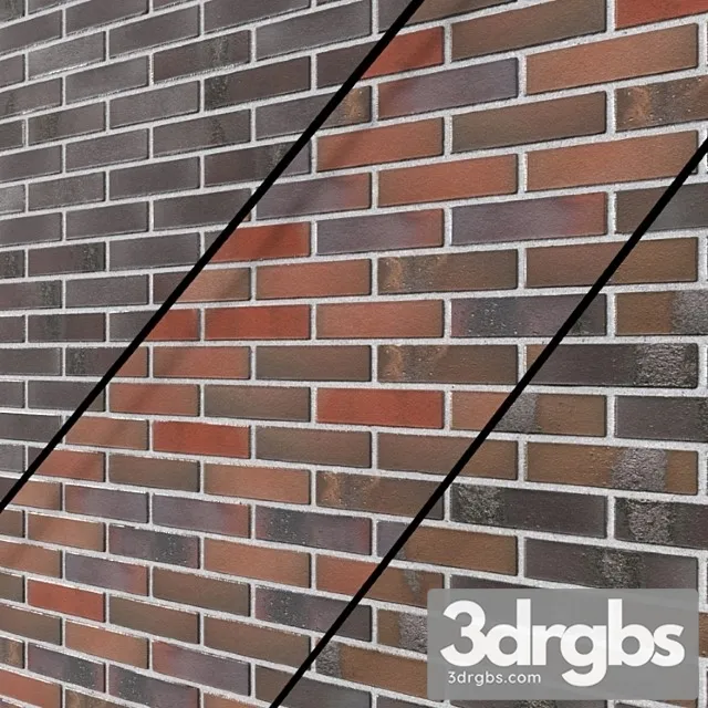 Decorative Brick Clinker Tiles Feldhaus Clinker Brick Wall Brick Masonry 4 3dsmax Download
