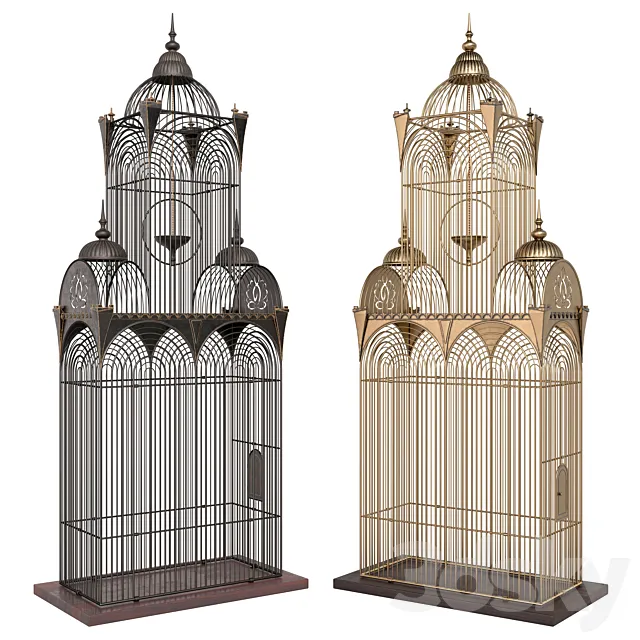 Decorative Cage 3ds Max