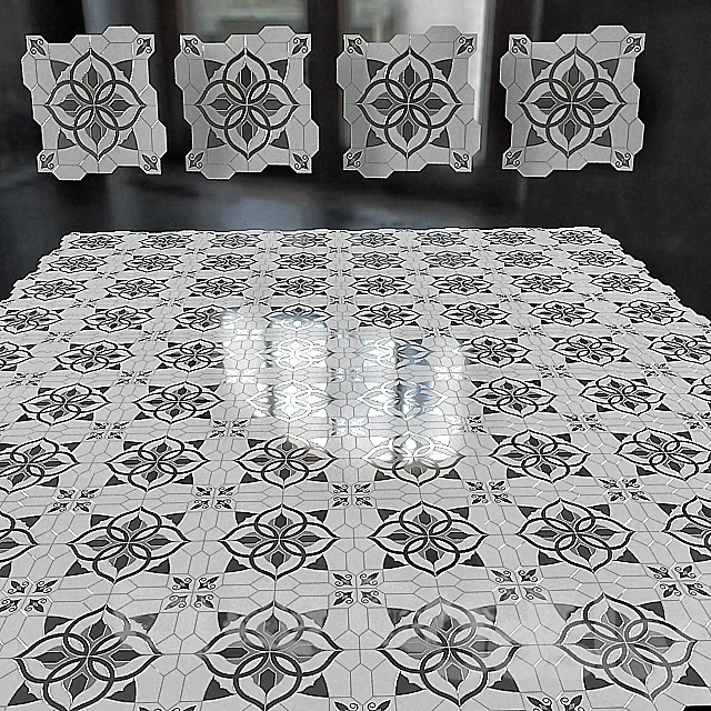 Decorative ceramic tile 3DS Max Model