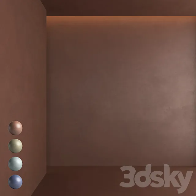 Decorative concrete 12 3ds Max