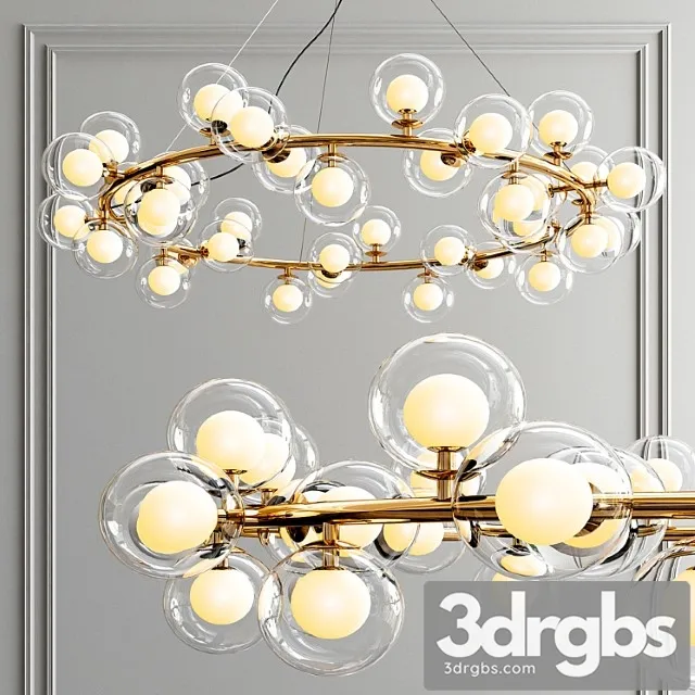 Decorative contemporary chandelier 3dsmax Download