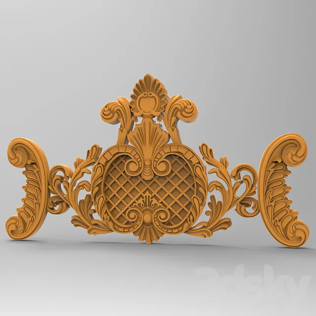 Decorative Cover 3ds Max