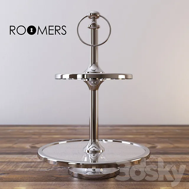 Decorative dish brand Roomers 3ds Max