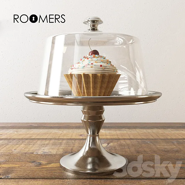 Decorative dish Roomers 3DSMax File