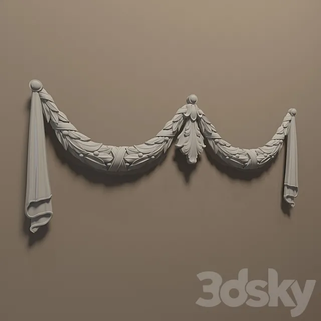 Decorative element 2 3DSMax File