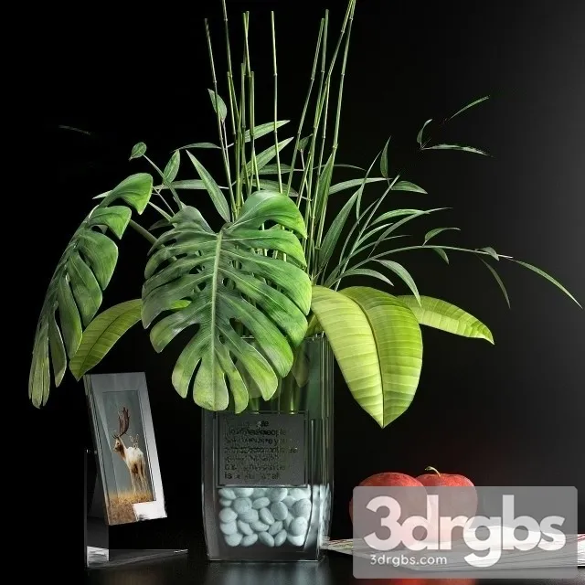 Decorative Flower Vase Set 7 3dsmax Download