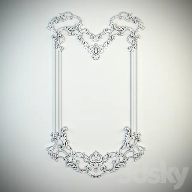 Decorative Frame 3DS Max Model