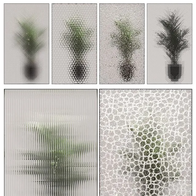 Decorative Glass Partition 01 3dsMax Model