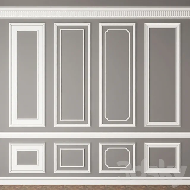 Decorative molding_012 3ds Max