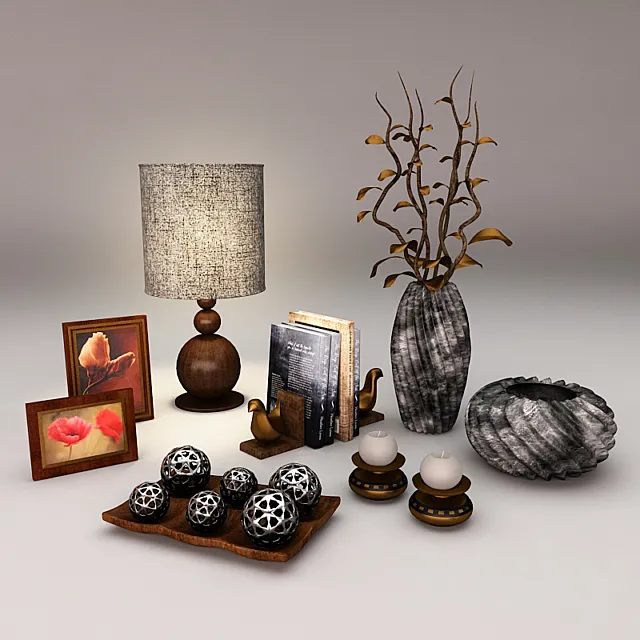 Decorative Objects No.3 3DS Max Model