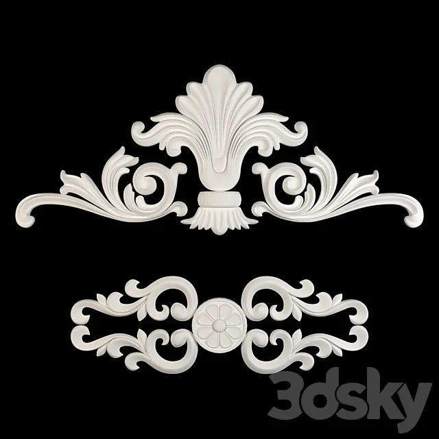 Decorative Ornaments 08 3ds Max