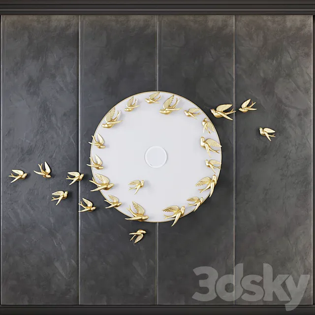 Decorative panel 10_2 3DS Max Model