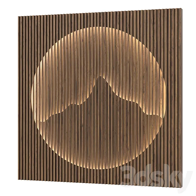 Decorative panel 304 3ds Max