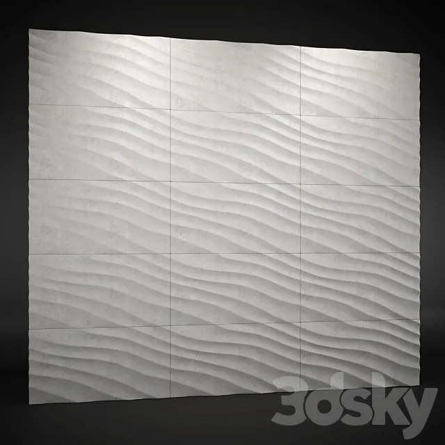 Decorative panel 3DS Max Model