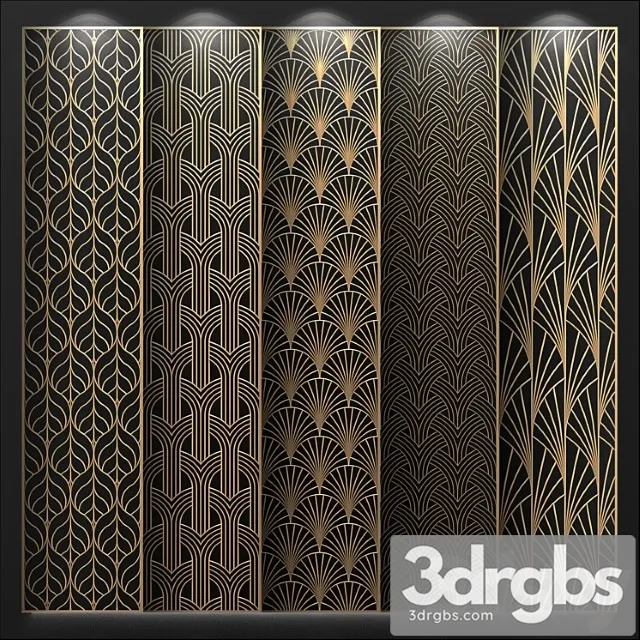 Decorative panel_1_2 3dsmax Download