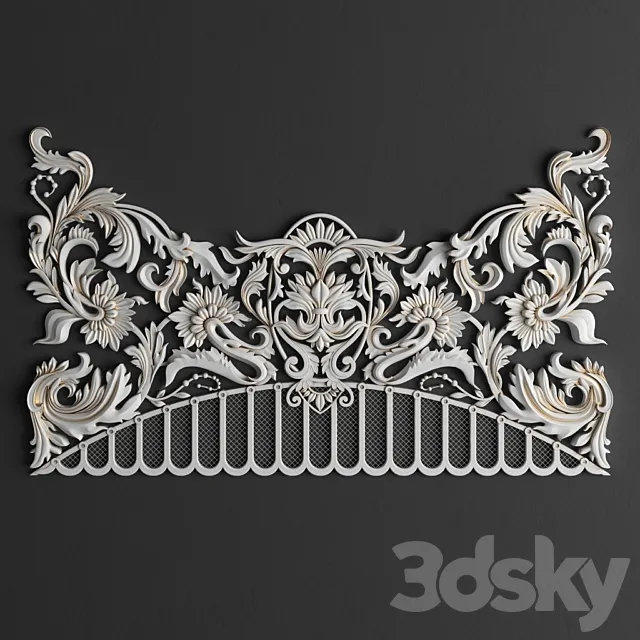 Decorative Panels 3DS Max Model