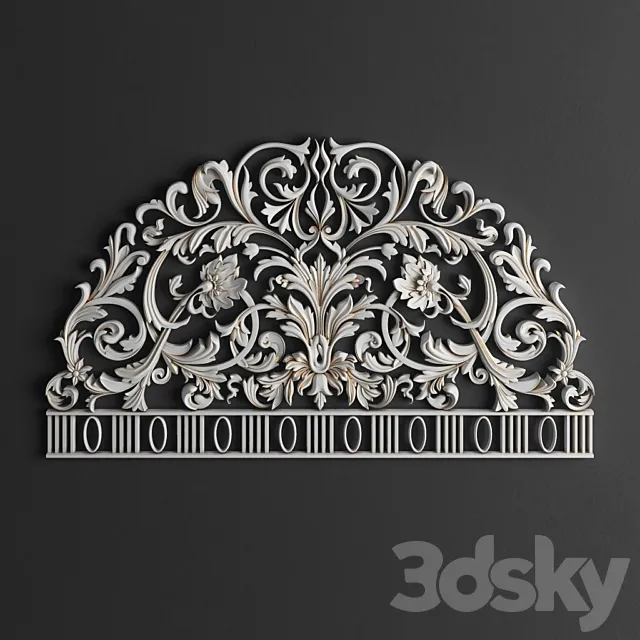 Decorative Panels 3DS Max Model