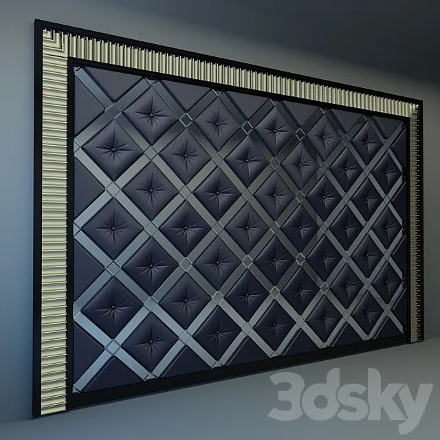 decorative panels Capito 2 species 3DS Max Model