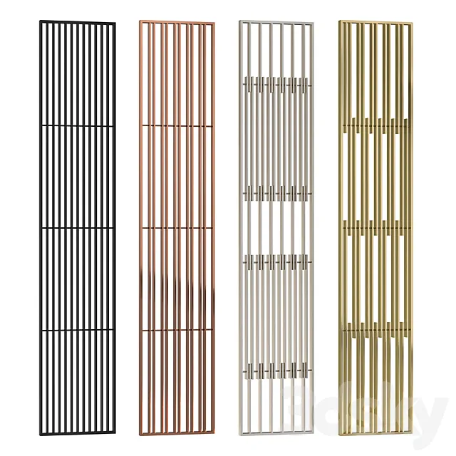Decorative partition 026 3ds Max
