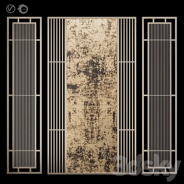 Decorative partition # 2 3ds Max