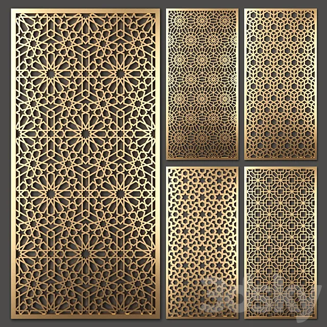 Decorative partition 3DS Max Model