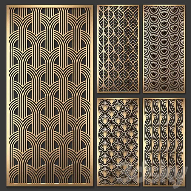 Decorative partition 3DS Max Model