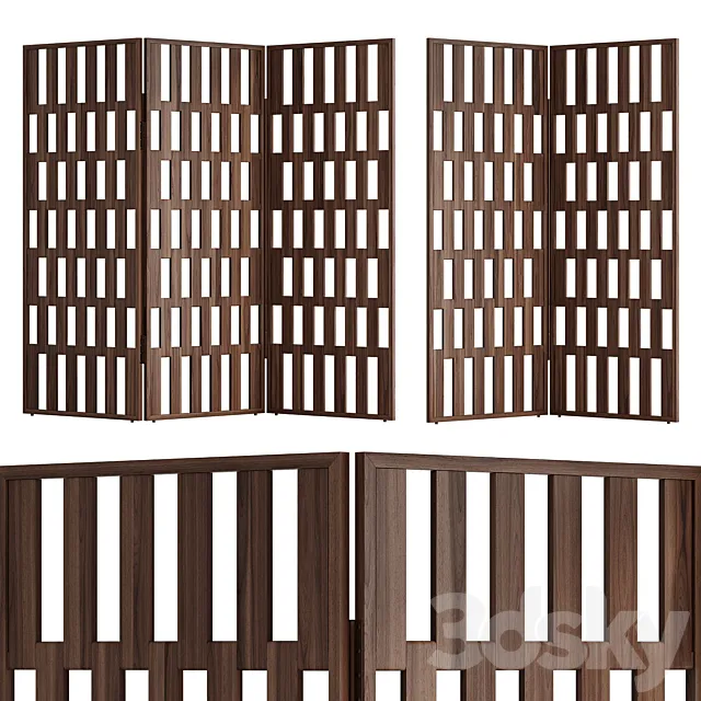 Decorative partition Hilton 2_3 from Porada 3ds Max