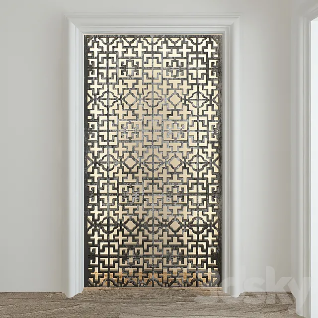 decorative partitions 3DS Max Model