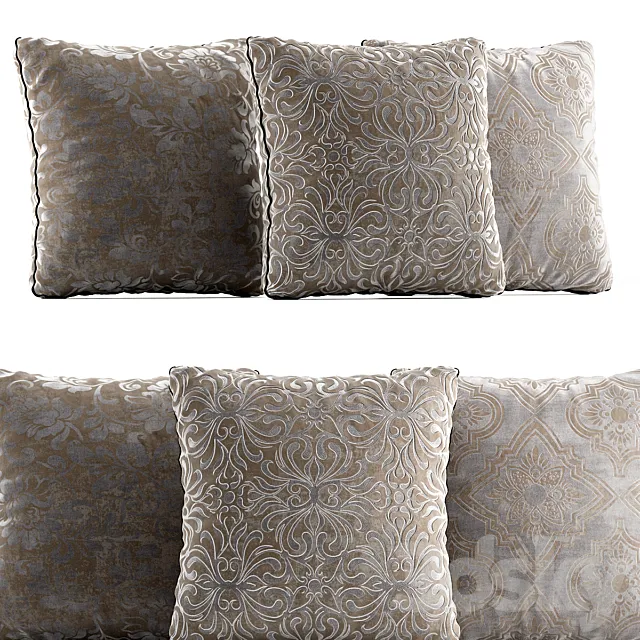 Decorative Pillow # 18 3DSMax File