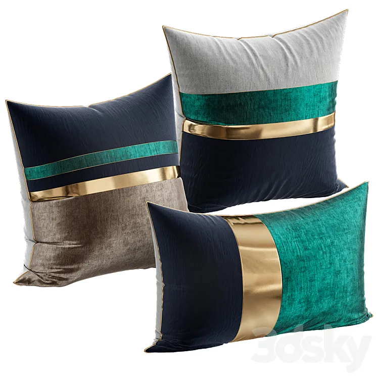 Decorative Pillow # 58 3DS Max Model
