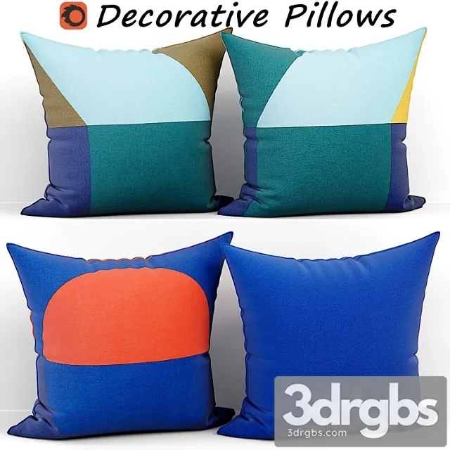 Decorative pillow set 423 ikea 3dsmax Download
