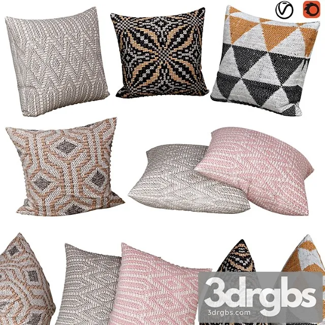 Decorative Pillows 066 3dsmax Download