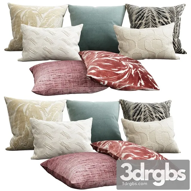 Decorative pillows 10 3dsmax Download