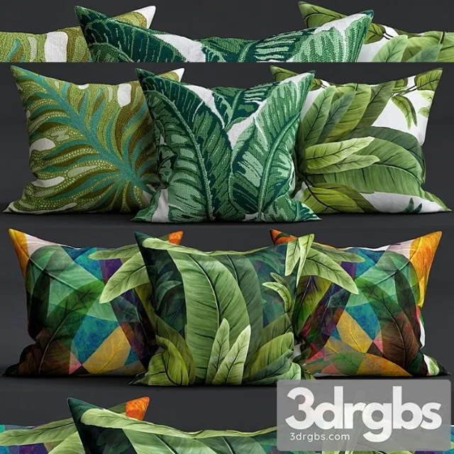 Decorative pillows 15 3dsmax Download