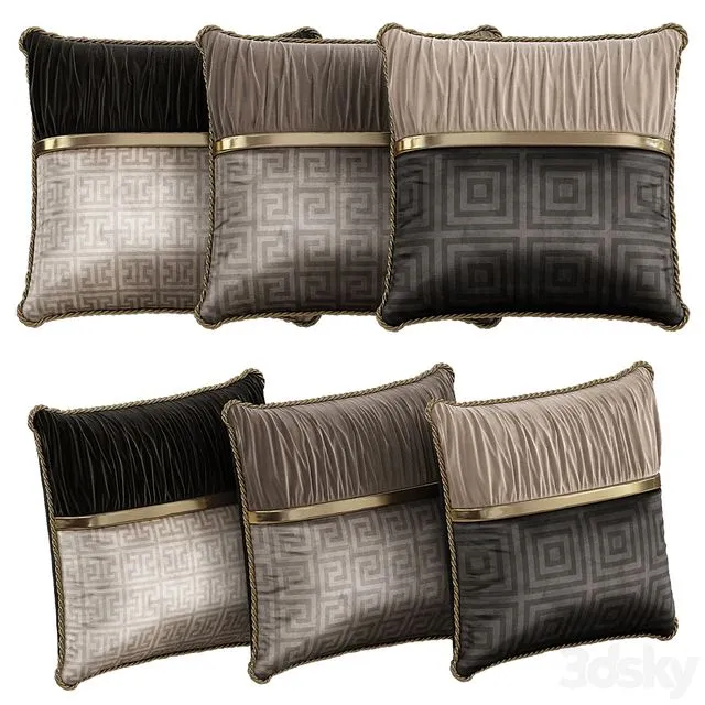decorative pillows 15 3dsMax Model