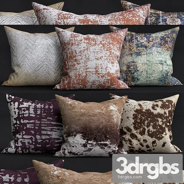 Decorative pillows 17 3dsmax Download