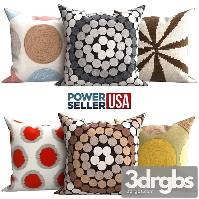 Decorative pillows 28 3dsmax Download