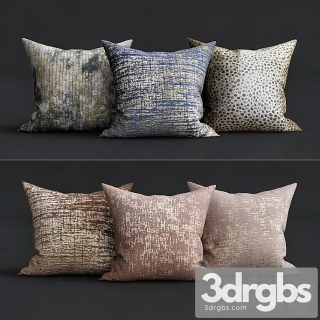 Decorative pillows 32 3dsmax Download