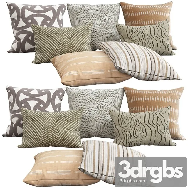 Decorative pillows 36 3dsmax Download