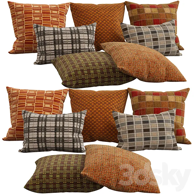 Decorative pillows 37 3ds Max