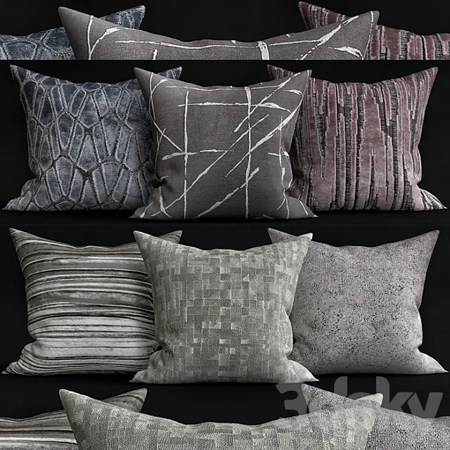 Decorative Pillows 3DS Max Model