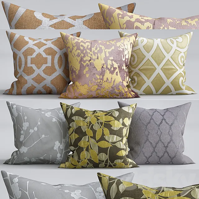 Decorative Pillows 3DS Max Model