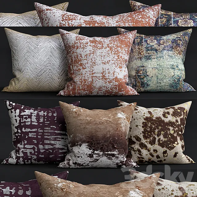 Decorative Pillows 3DS Max Model