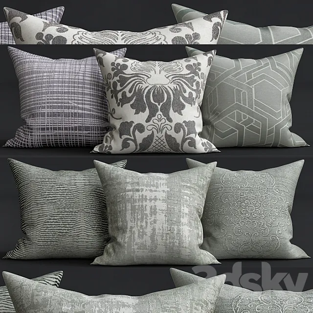 Decorative Pillows 3DS Max Model