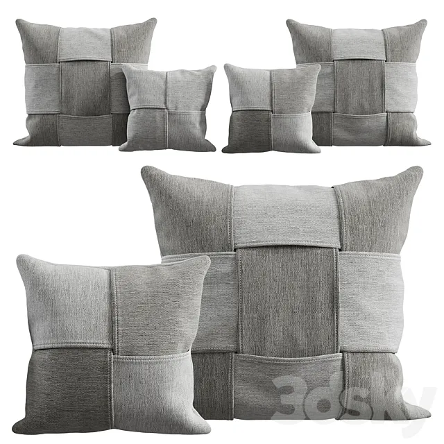 Decorative pillows 3DSMax File