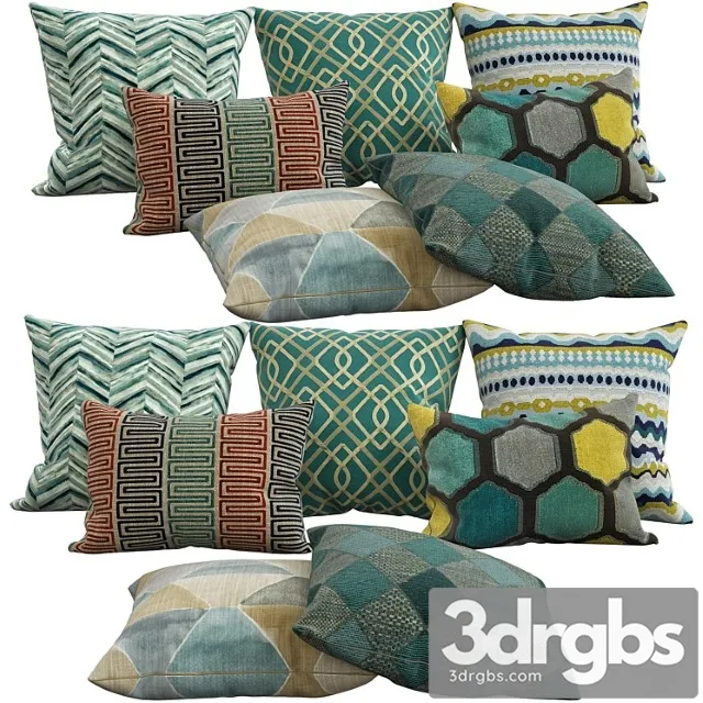 Decorative pillows 40 3dsmax Download