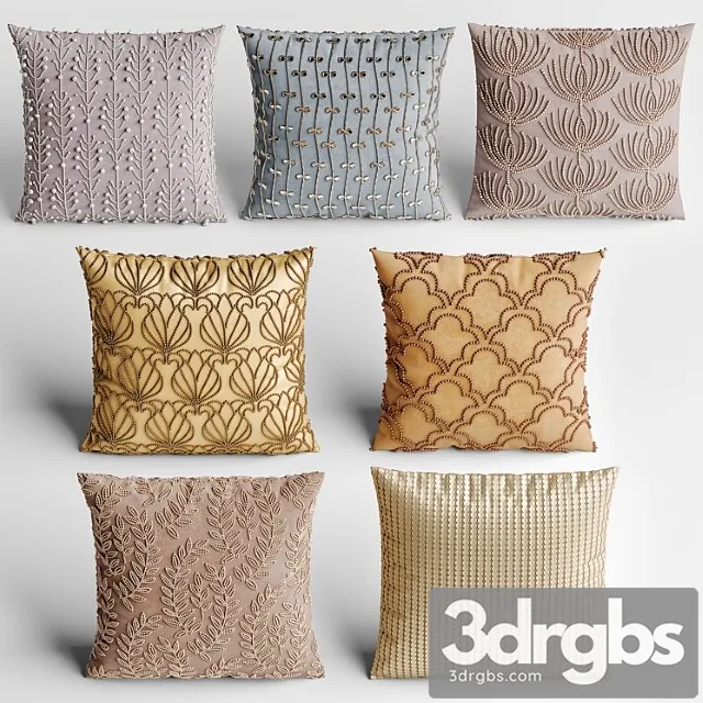 Decorative pillows 53 3dsmax Download