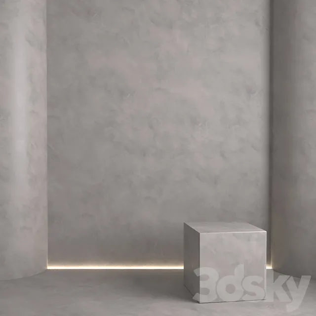 Decorative plaster 1 Stendeco 3ds Max